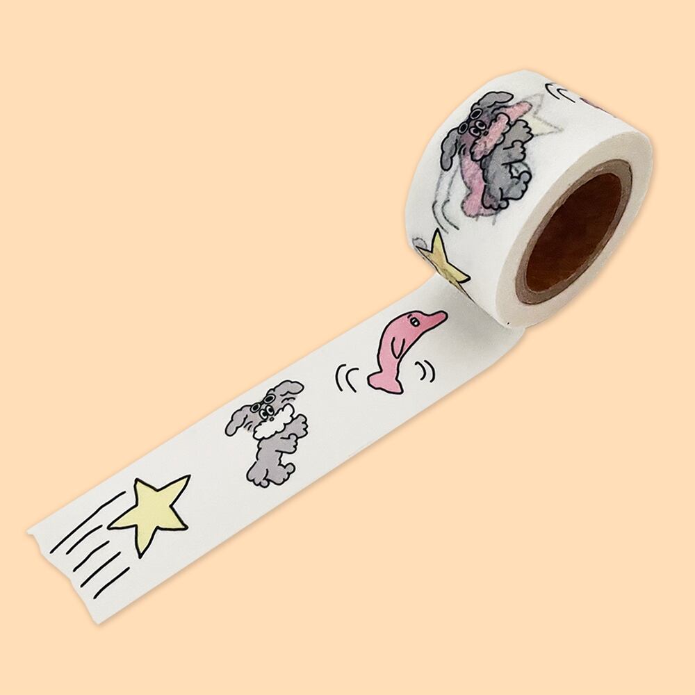 scooty studio] big マスキングテープ（全4種） | moim - 韓国雑貨や