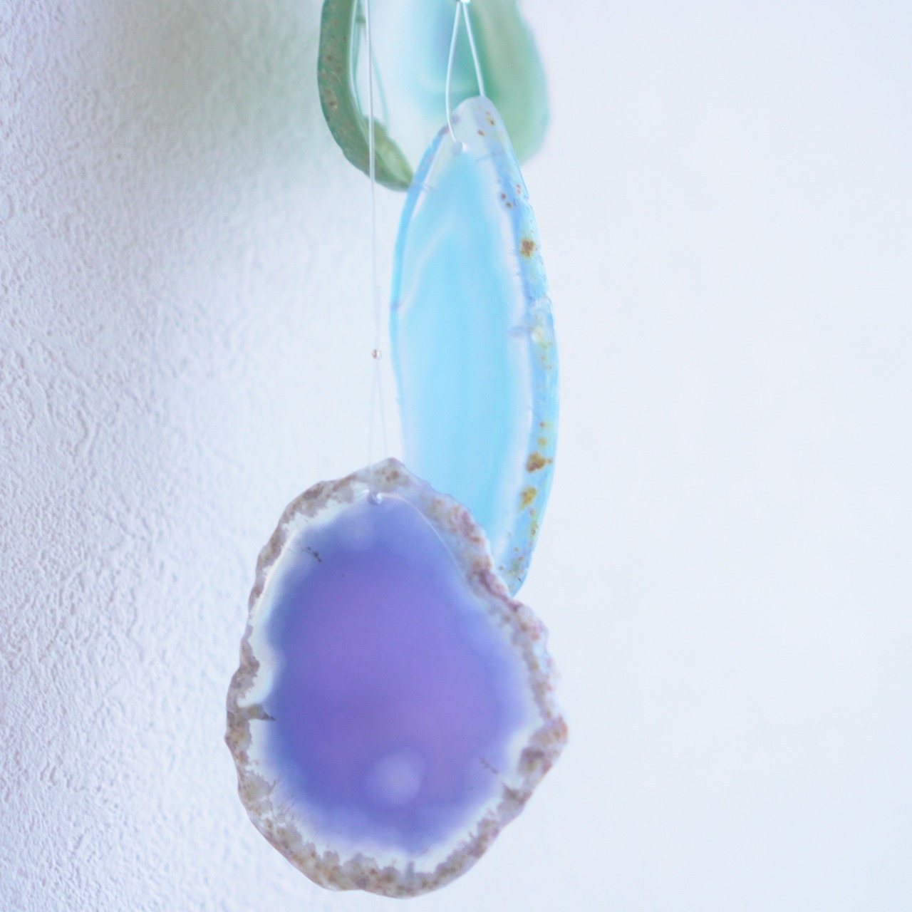 Rainbow Soda - アゲートヒーリングチャイム / Agate Sun Catcher Wind Chime 468