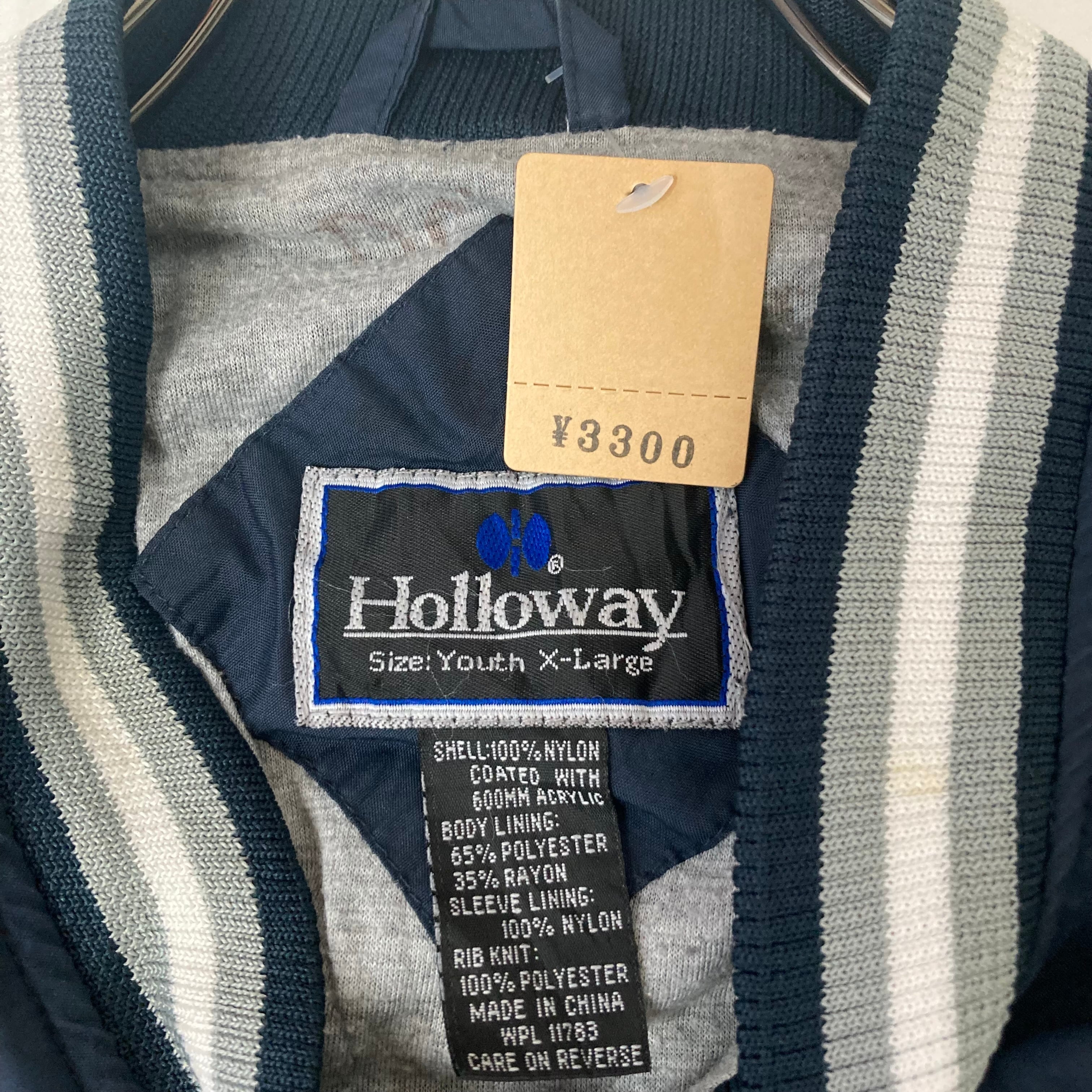 Holloway ナイロンプルオーバー XL（M相当）刺繍 ドローコード | 古着 ...