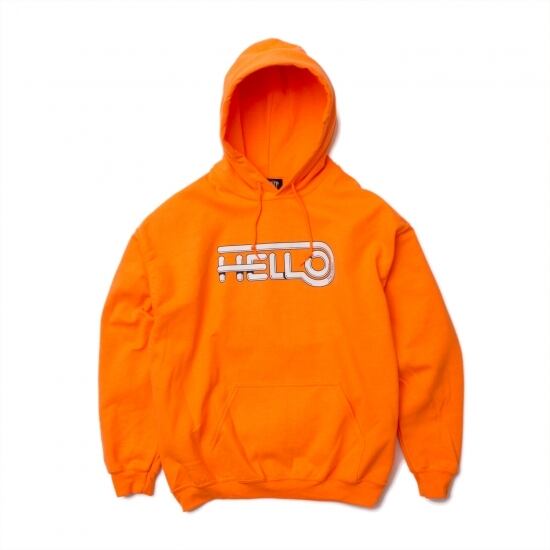 HELLO HOODIE #ORANGE