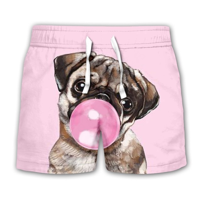 Kids short pants  -pink balloon-　　bt3