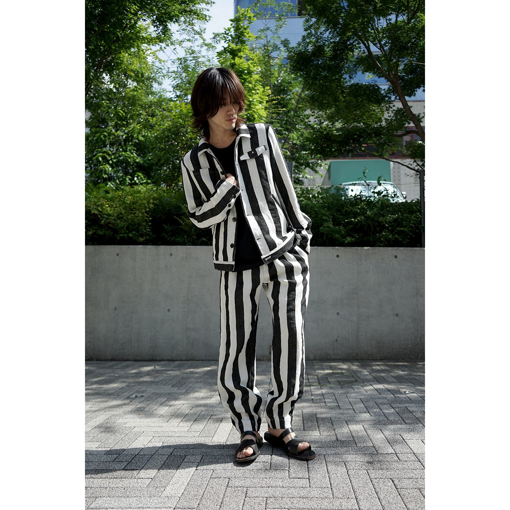 kujaku] (クジャク) 2023SS setogaya jacket | Clique Tokyo