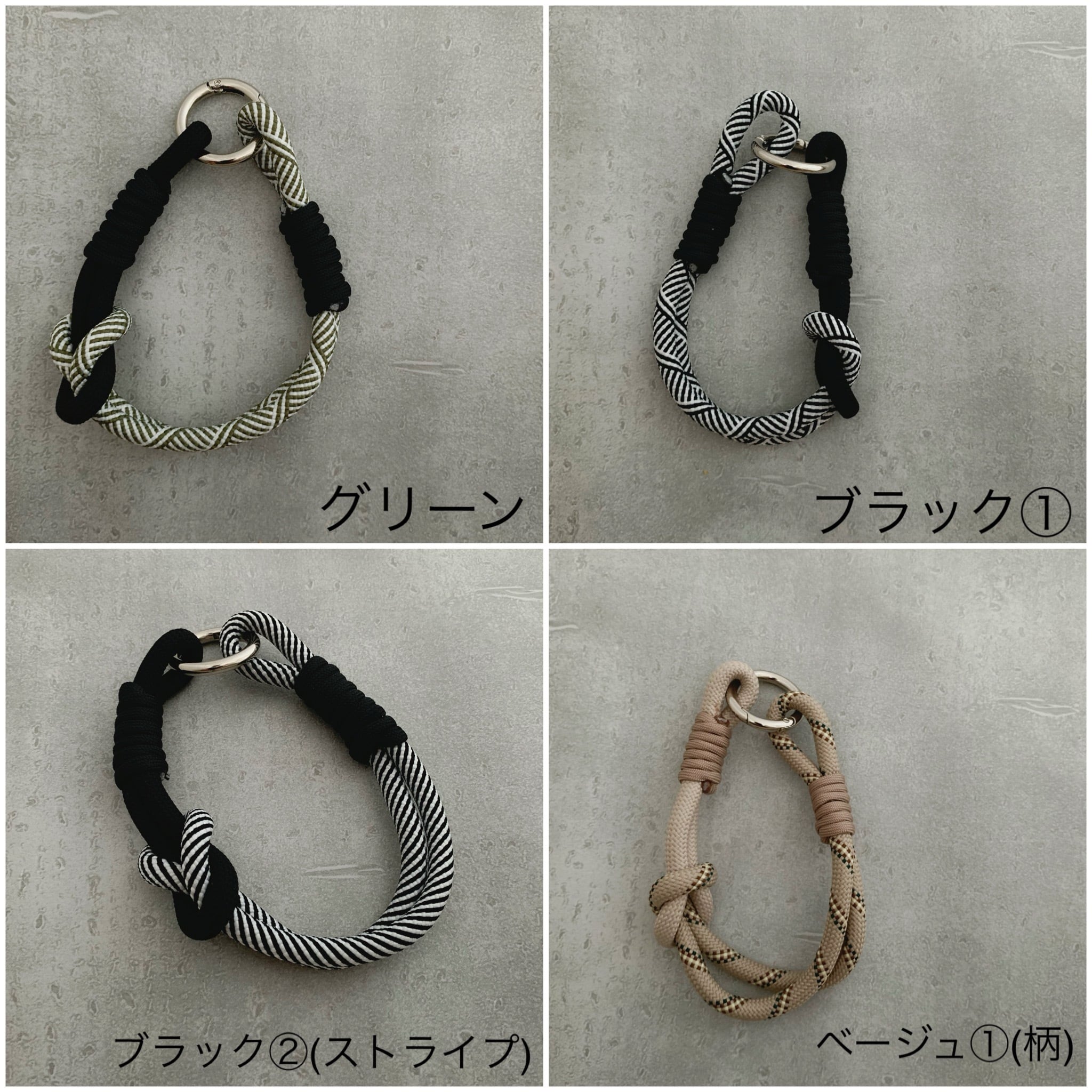 大人かわいい handstrap パラコード | BLUESTORES