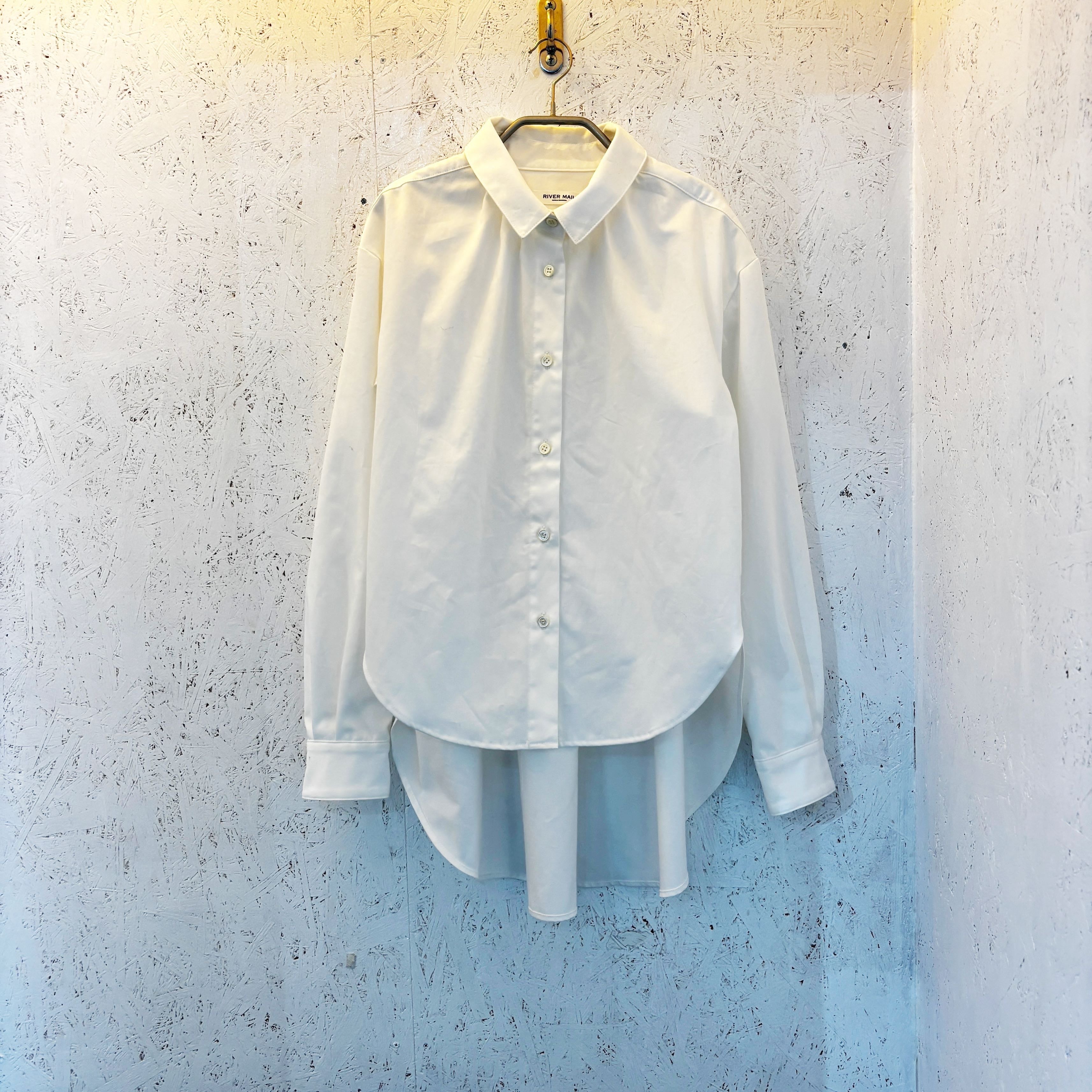ALAYA】Linen Oversized Western Shirt_WHITE | PAY ID