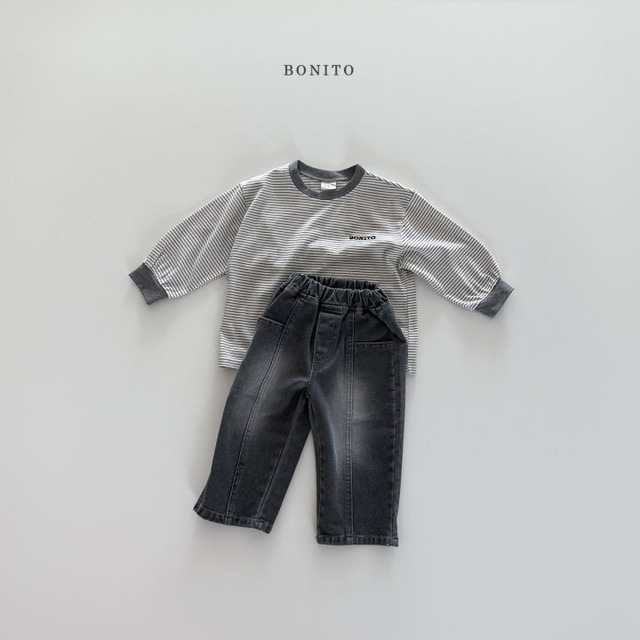【即納】Detailed border <kids><Jr>
