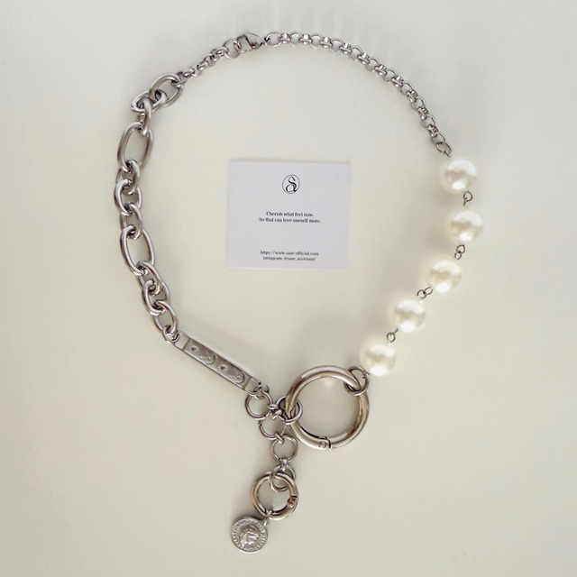 pearl ring necklace