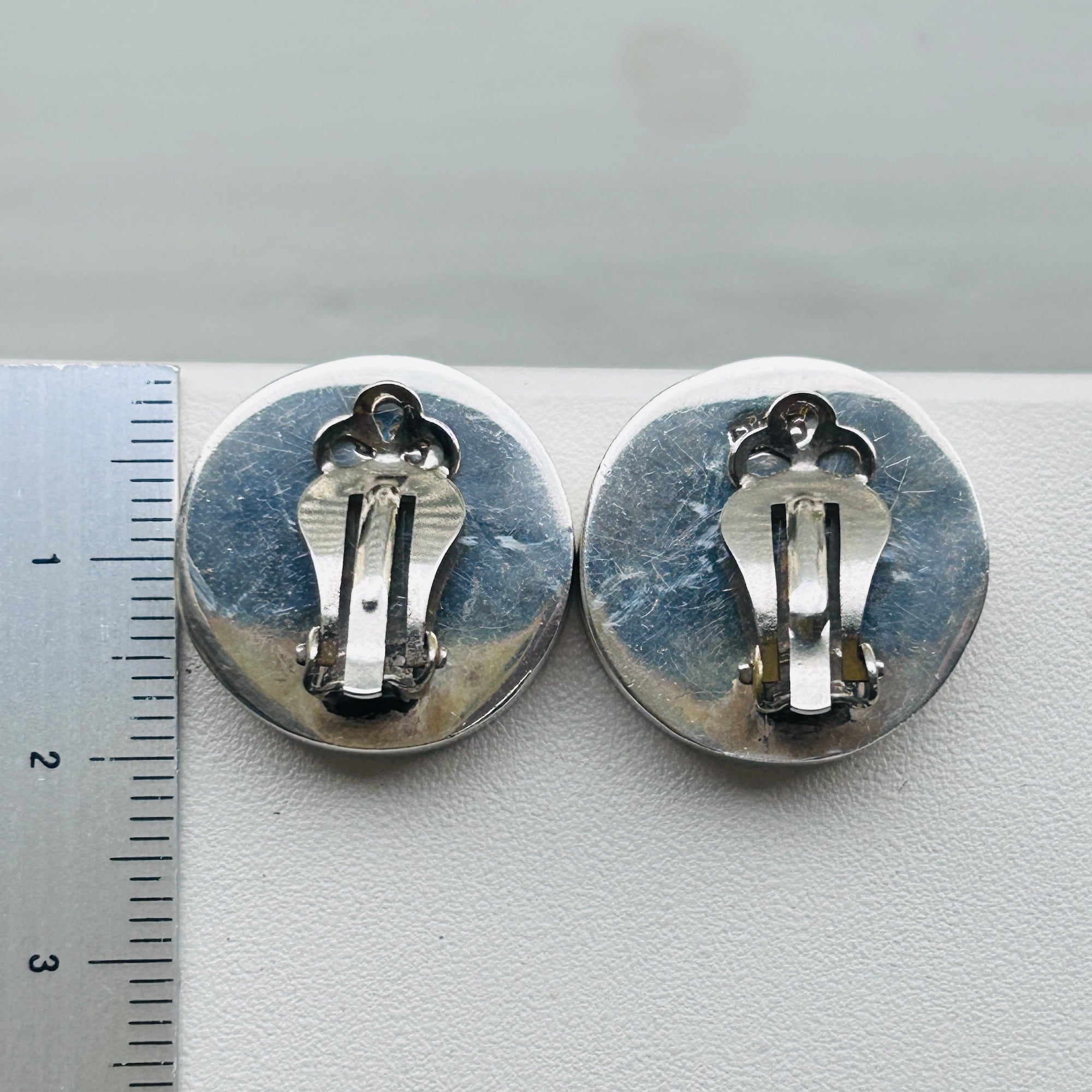 シルバー925 丸イヤリング | Milo Antiques & Vintage