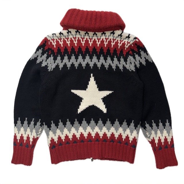 “GEMMA.H UOMO” star cowichan knit