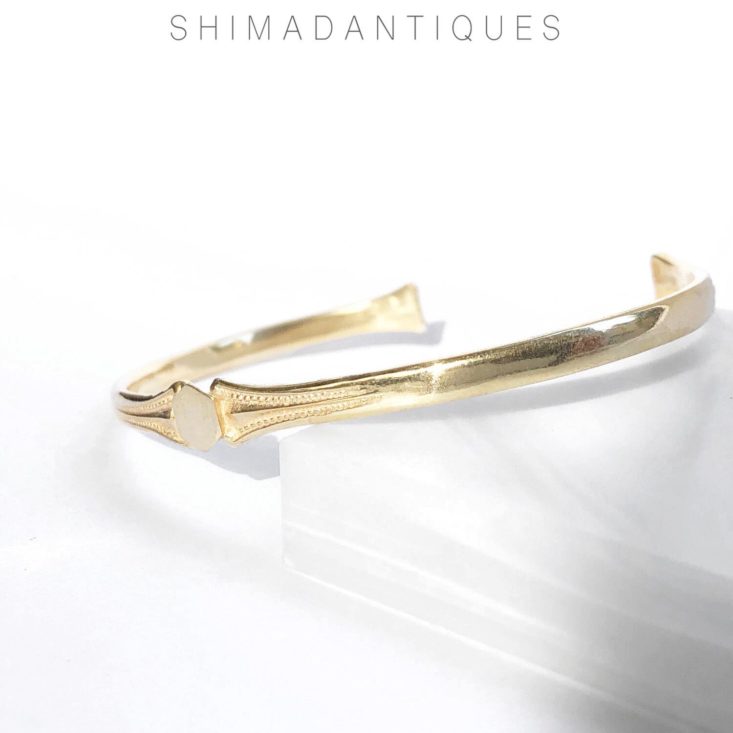 Baby Bangle・Medium／K18 | SHIMADANTIQUES