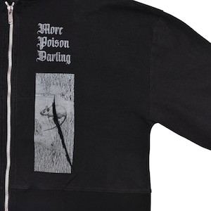 【ARNODEFRANCE】ZIP HOODIE 'MORE POISON DARLING'