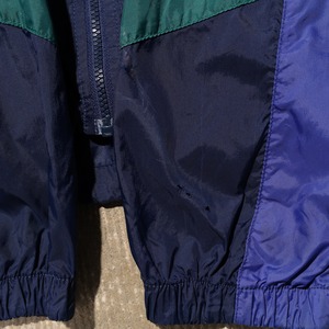 L 90s NIKE リフレクターテープ ナイロンジャケット ウインドブレーカー ナイキ