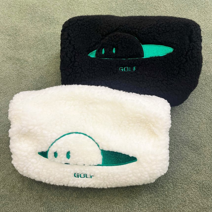 刺繍ロゴハンドウォーマーヒップポーチ