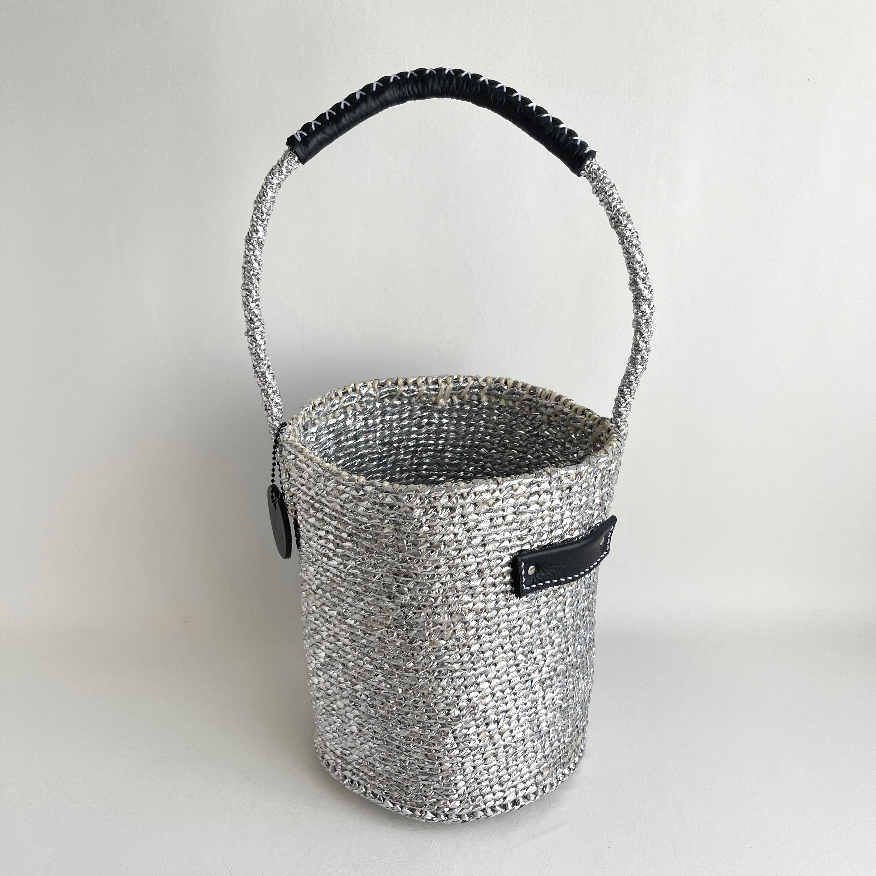 OVAL Shoulder Kago Bag / メガネホルダー＆選べるマルシェバッグ付