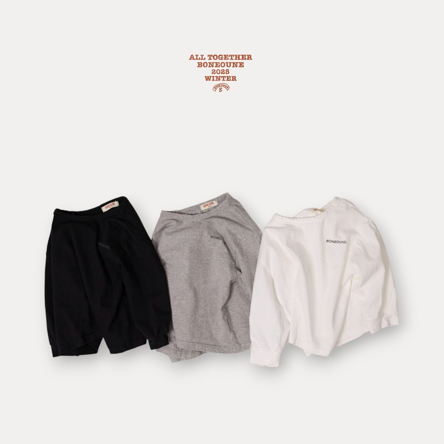 【予約】long tee/BONEOUNE