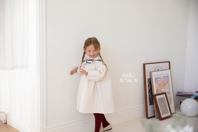 【予約商品】2025 冬 新作 STUDIO NOUNOU スタジオヌヌ 2色展開 ララワンピース