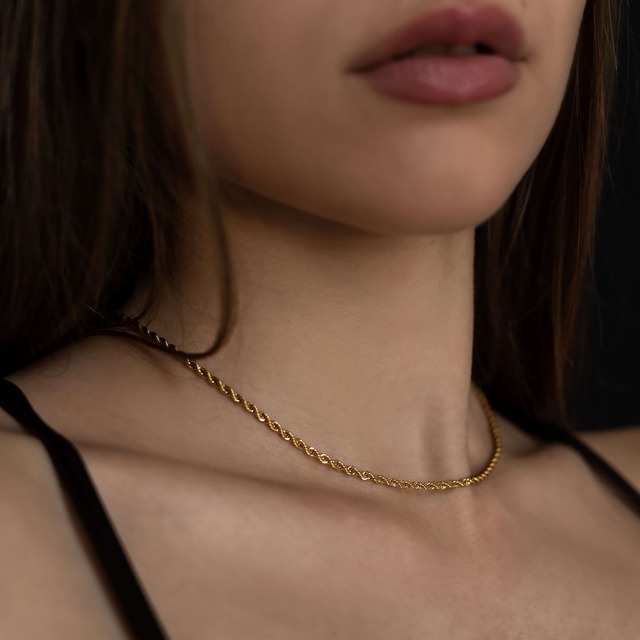 316L rope chain necklace (3㎜)