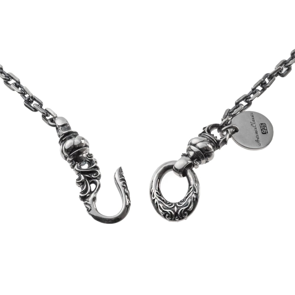 クラシカルフックシルバーネックレス ACCN0073 Classical hook silver necklace　 シルバーアクセサリー  Silver Jewelry Brand | シルバーアクセサリーブランド アルテミスクラシック Artemis Classic silver  jewelry