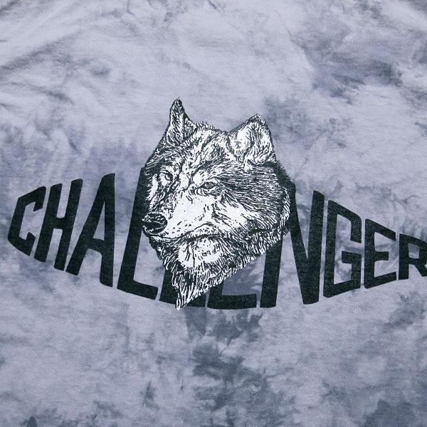 CHALLENGER 22AW TIE DYE WOLF LOGO L/S TEE CLG-TS 022-030 サイズL ...