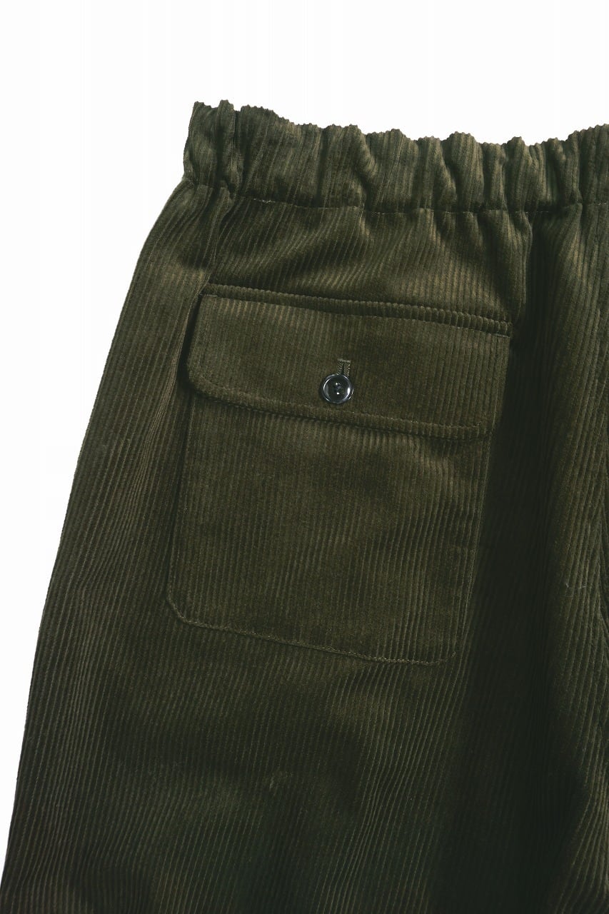 8W Organic Corduroy Wide Pants