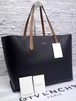 美品◆GIVENCHY ジバンシィ GV SHOPPER MED GVショッパー A4対応 大容量 ユニセックス レザー トート ハンド バッグ 黒◆ 定番人気モデル♪