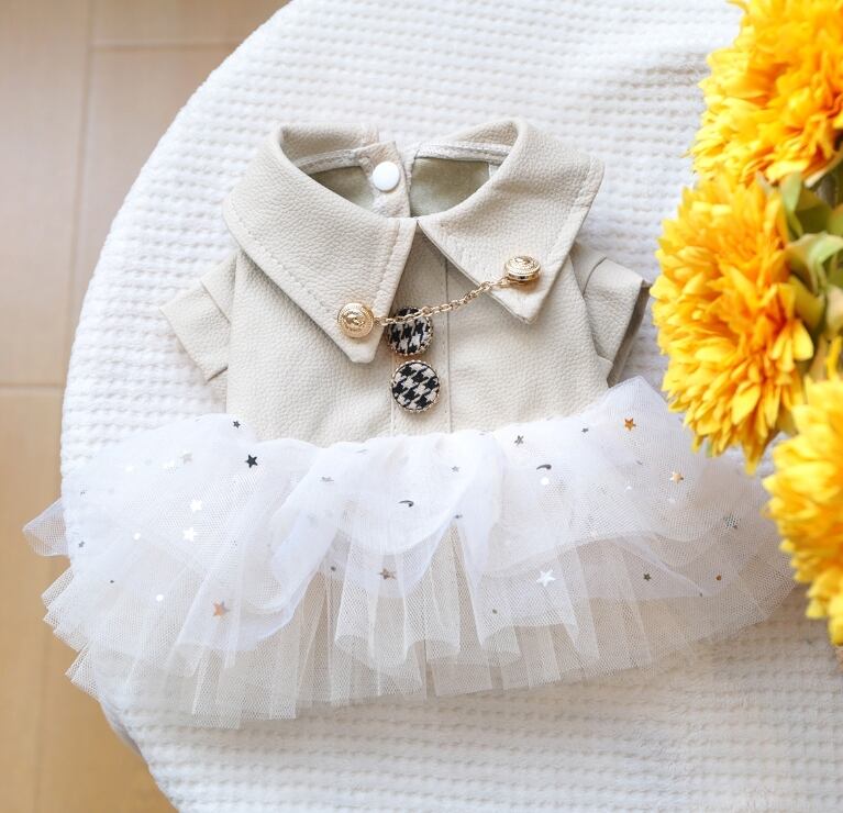 《予約》№3102270 フェイクレザーワンピース