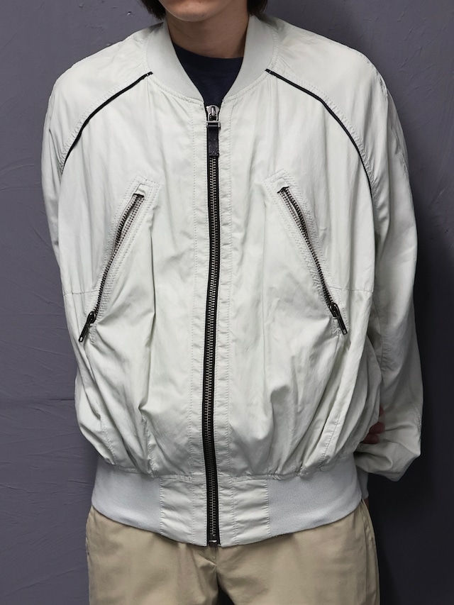 【HAIDER ACKERMANN】compact MA-1 blouson