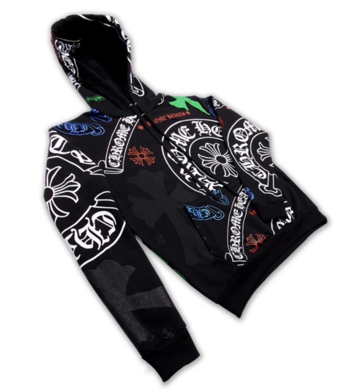 CHROME HEARTS クロムハーツ ゲリラ販売 マルチカラー パーカー フーディ