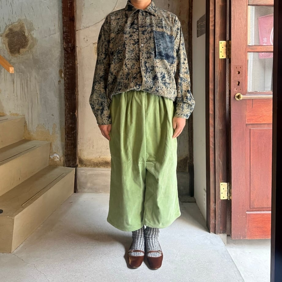 R&D.M.Co-/OLDMAN'S TAILOR 9W CORDUROY GUM PANTS / 9Wコーデュロイ