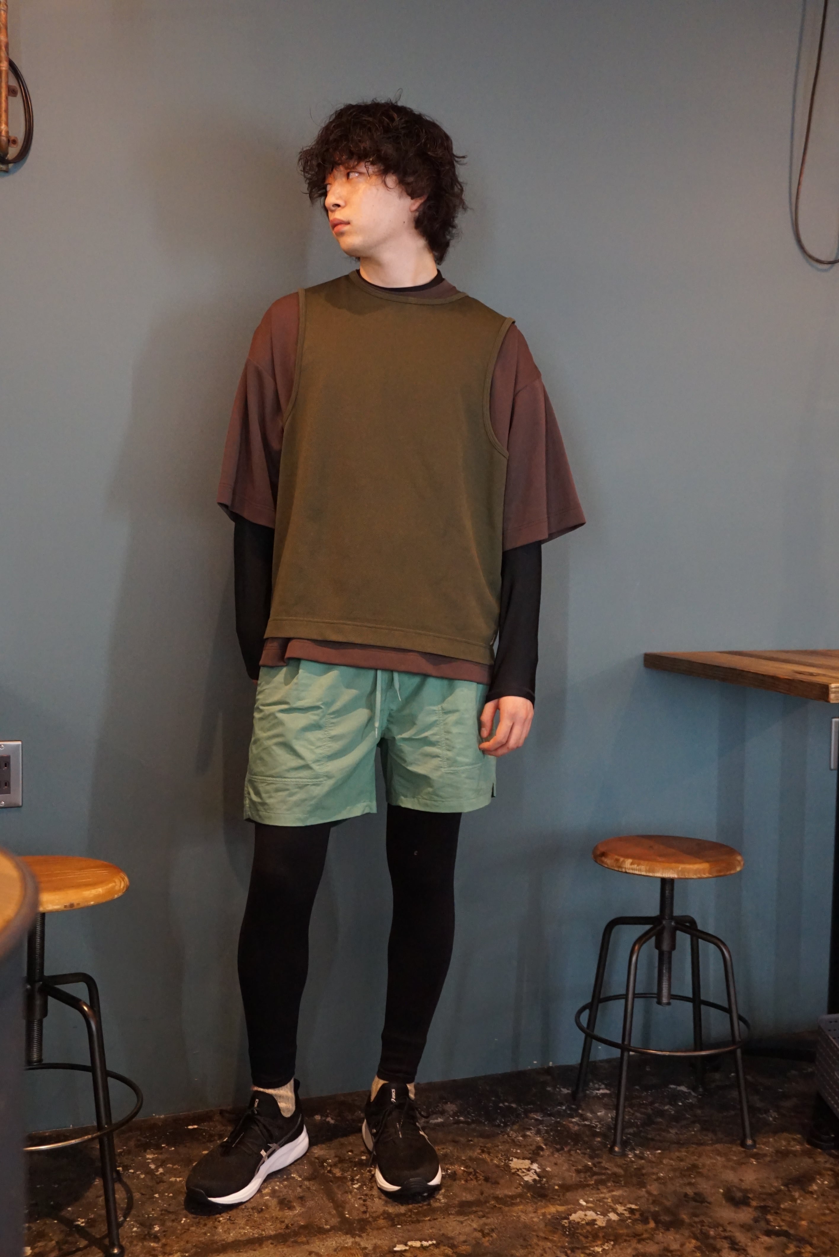 Sato Running Bib : Color Brown | TANNUKI Running Wear Shop