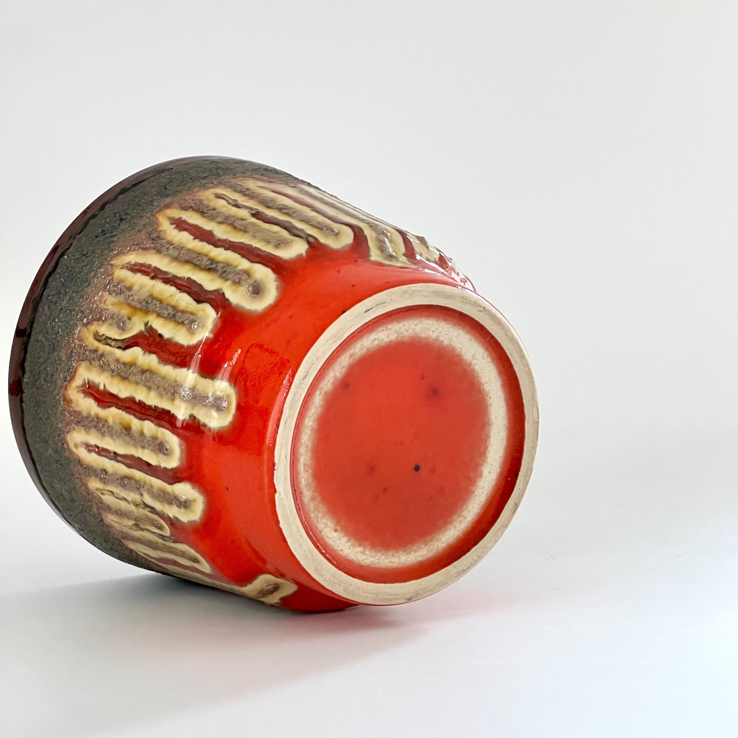 1936　ドイツ　Fat Lava Fohr Keramik社製　鉢カバー Fat Lava 鉢カバー | Übelacker keramik 216 15 | PolePoleDecor