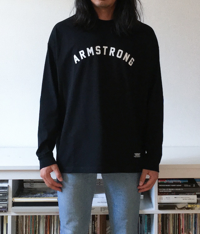 LONG SLEEVE BIG T-SHIRT -ARMSTRONG-