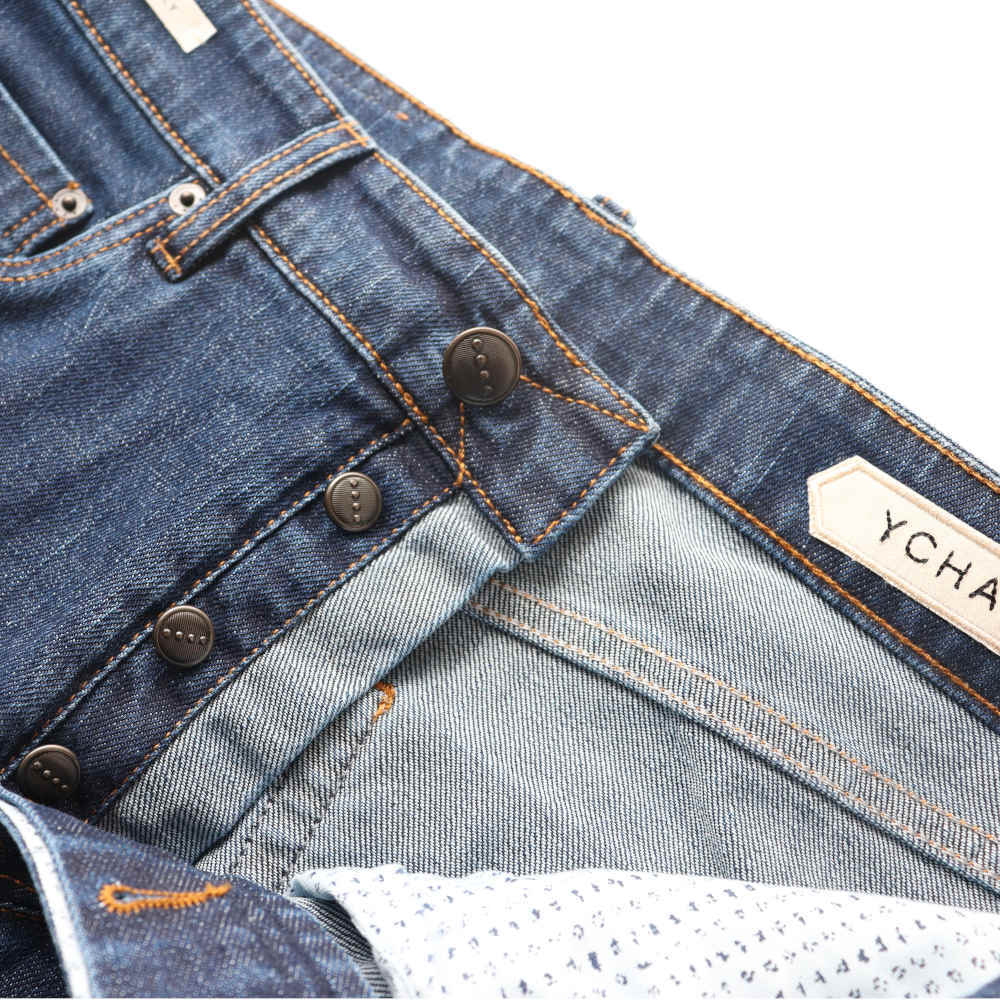YCHAI / イカイ ROBUSTO ロブスト ウォッシュドブルー テーパード