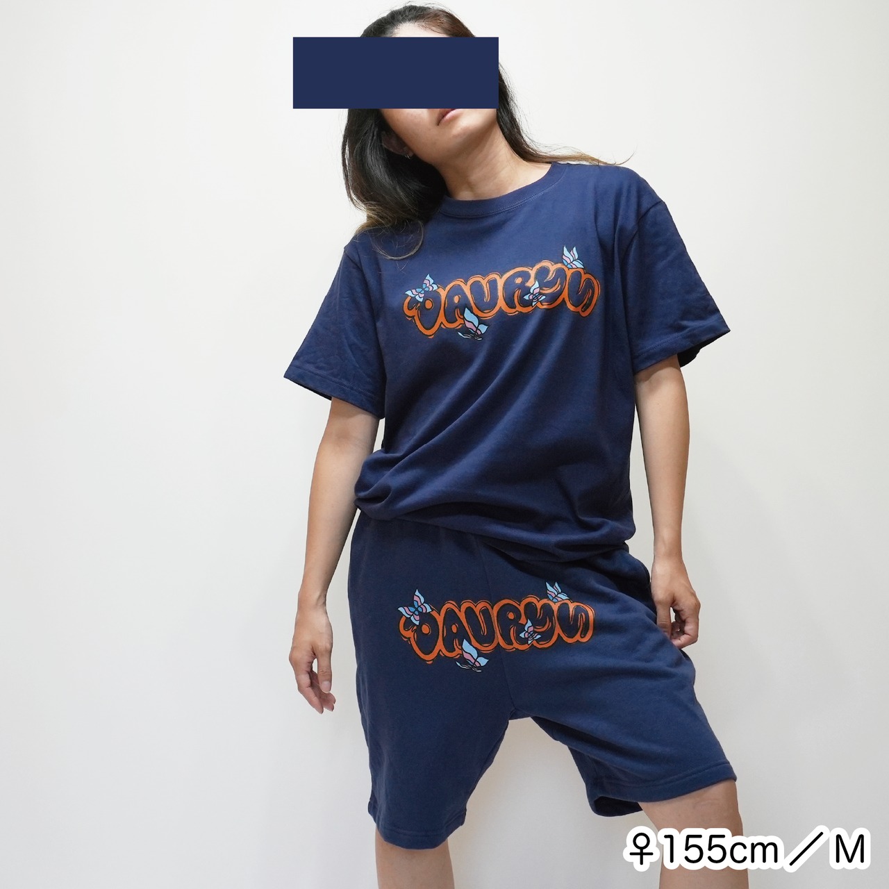 davryu butterflight TEE [インディゴ]