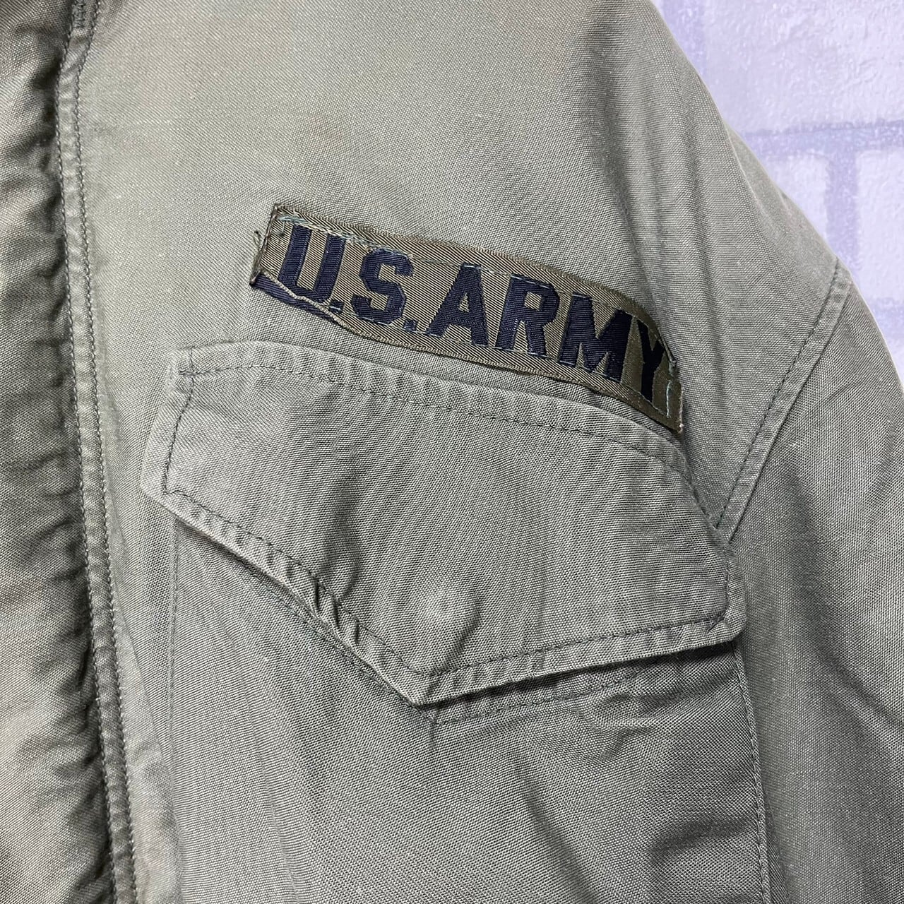 U.S.ARMY ミリタリージャケット L 刺繍 | 古着屋OLDGREEN U.S.ARMY ミリタリージャケット L 刺繍 | 古着屋OLDGREEN