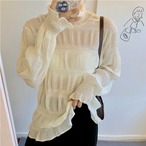 High-neck lace undershirt (ME417)