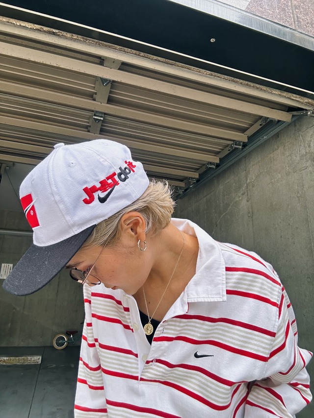 （AC493）90’s NIKE embroidery cap