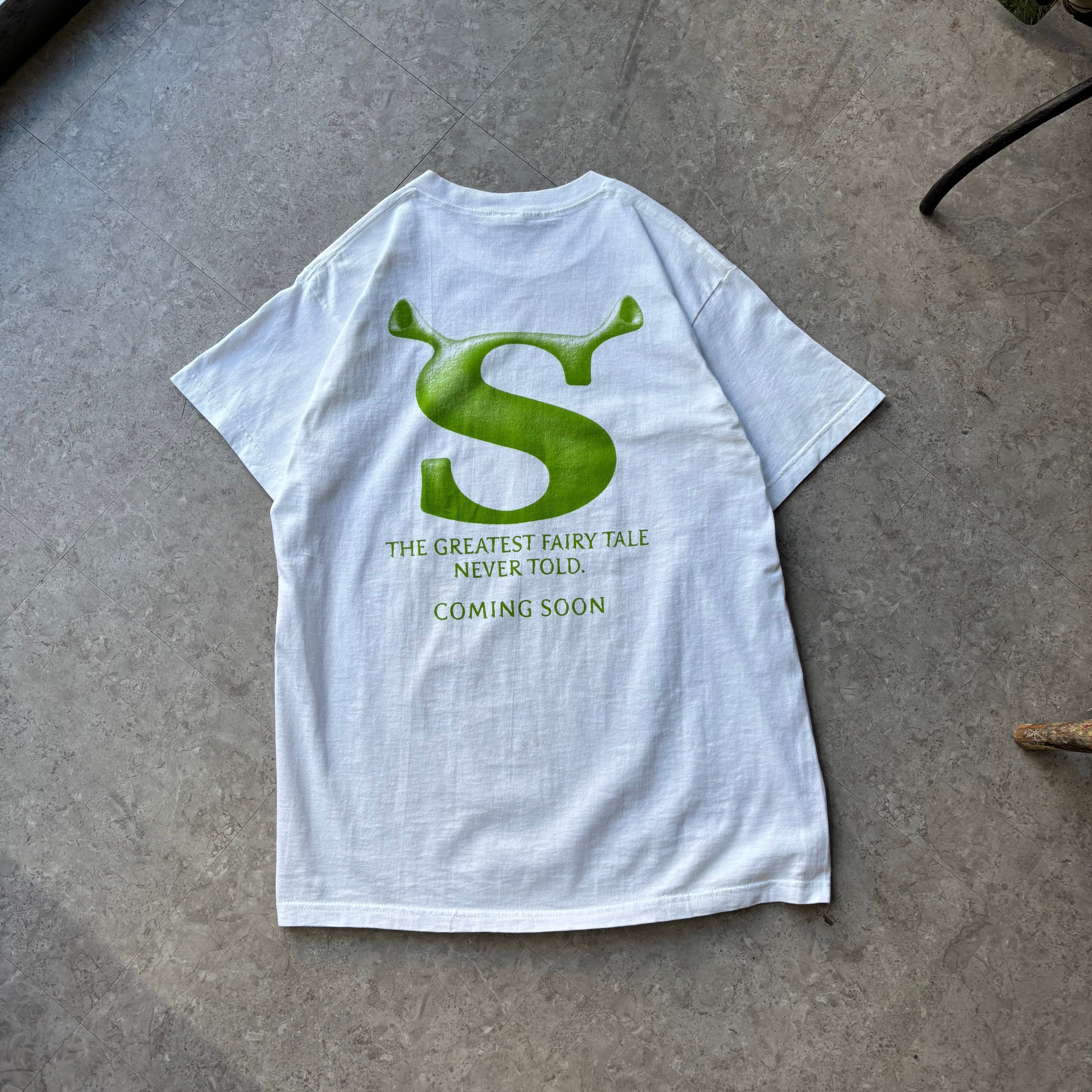2001s SHREK "THE GREATEST FAIRY TALE NEVER TOLD." T-shirt【仙台店】