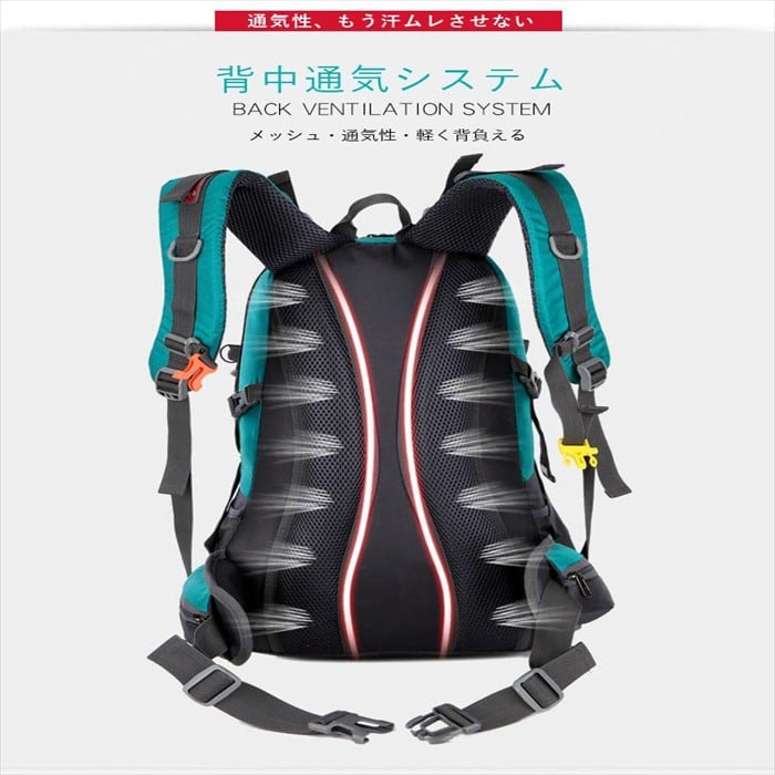 登山リュック バッグパック リュック 登山 40L 軽量 サイクリング