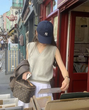 (BGRADE/即納）OUNCE / Blanc knit vest