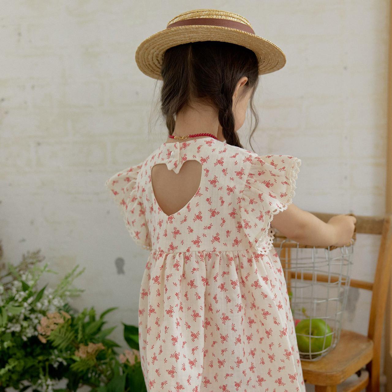 «予約»«ジュニアサイズあり»«berry berry» カリーワンピース 2colors