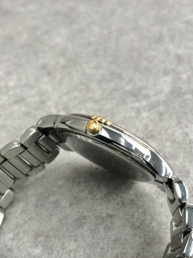 Yves Saint Laurent イヴ・サンローラン 腕時計 シルバー YSL ステンレススチール vintage ヴィンテージ オールド c6vtx8