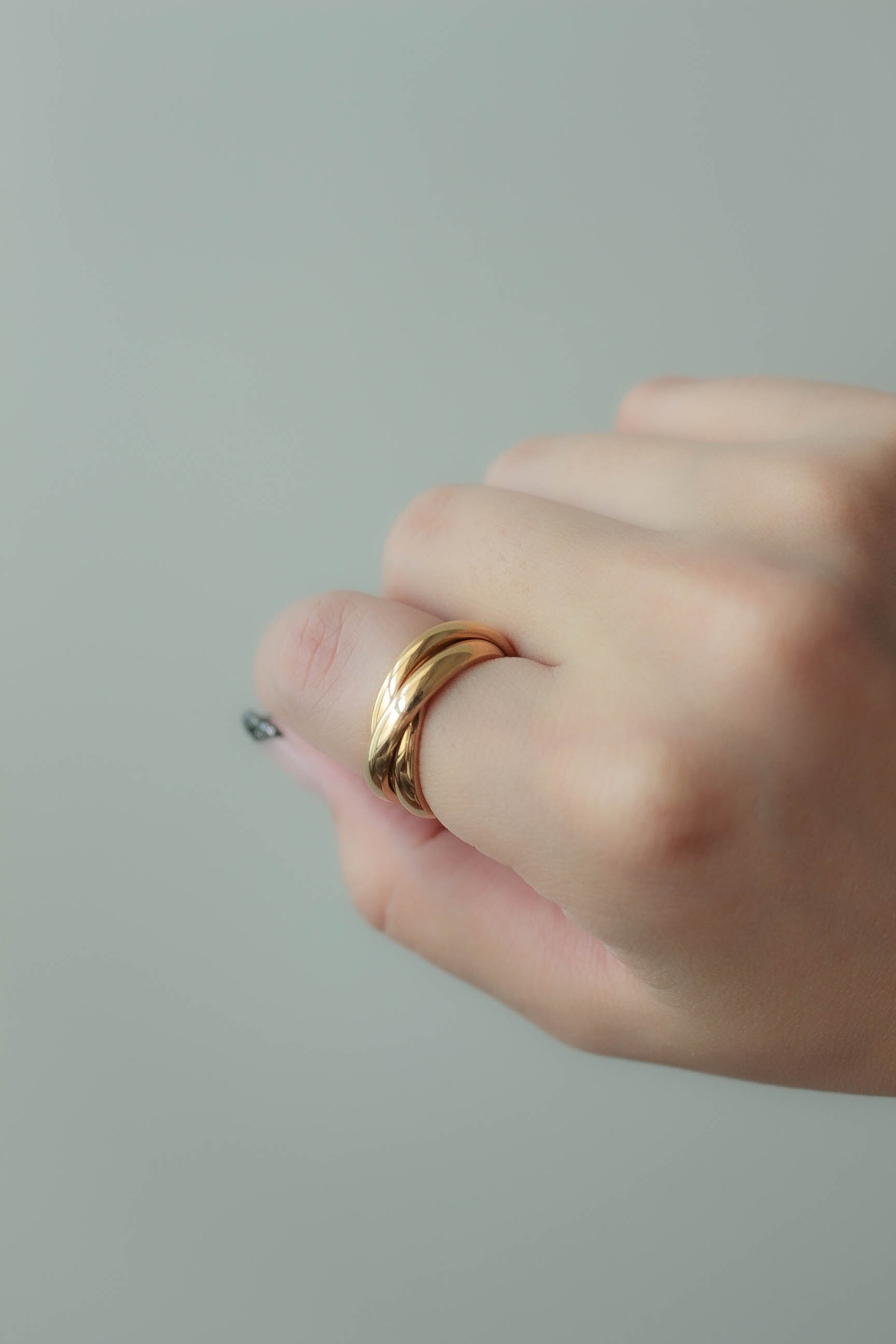 Trinity Ring | ebine(エビネ)|金属アレルギー対応アクセサリー