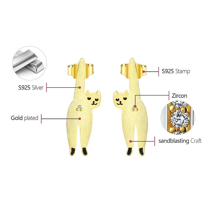 にゃんたまピアス - 双子猫のチラ見【L0150】 | Pay ID