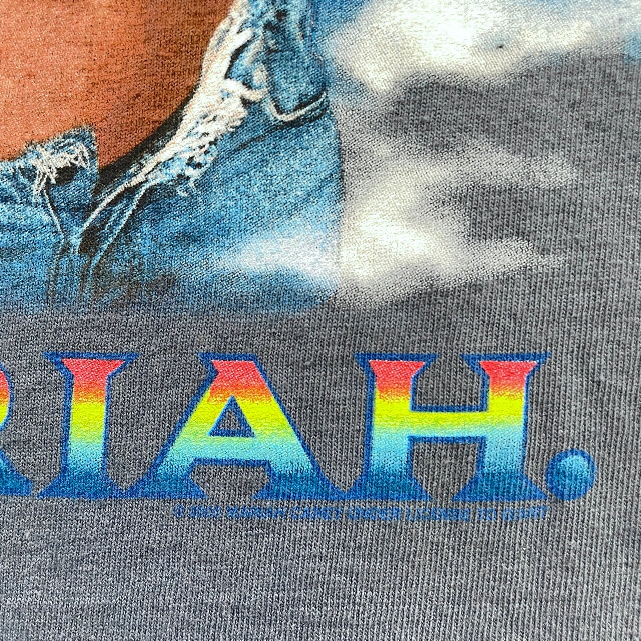 2000年製 USA製 Mariah Carey マライアキャリー Rainbow ツアーTシャツ
