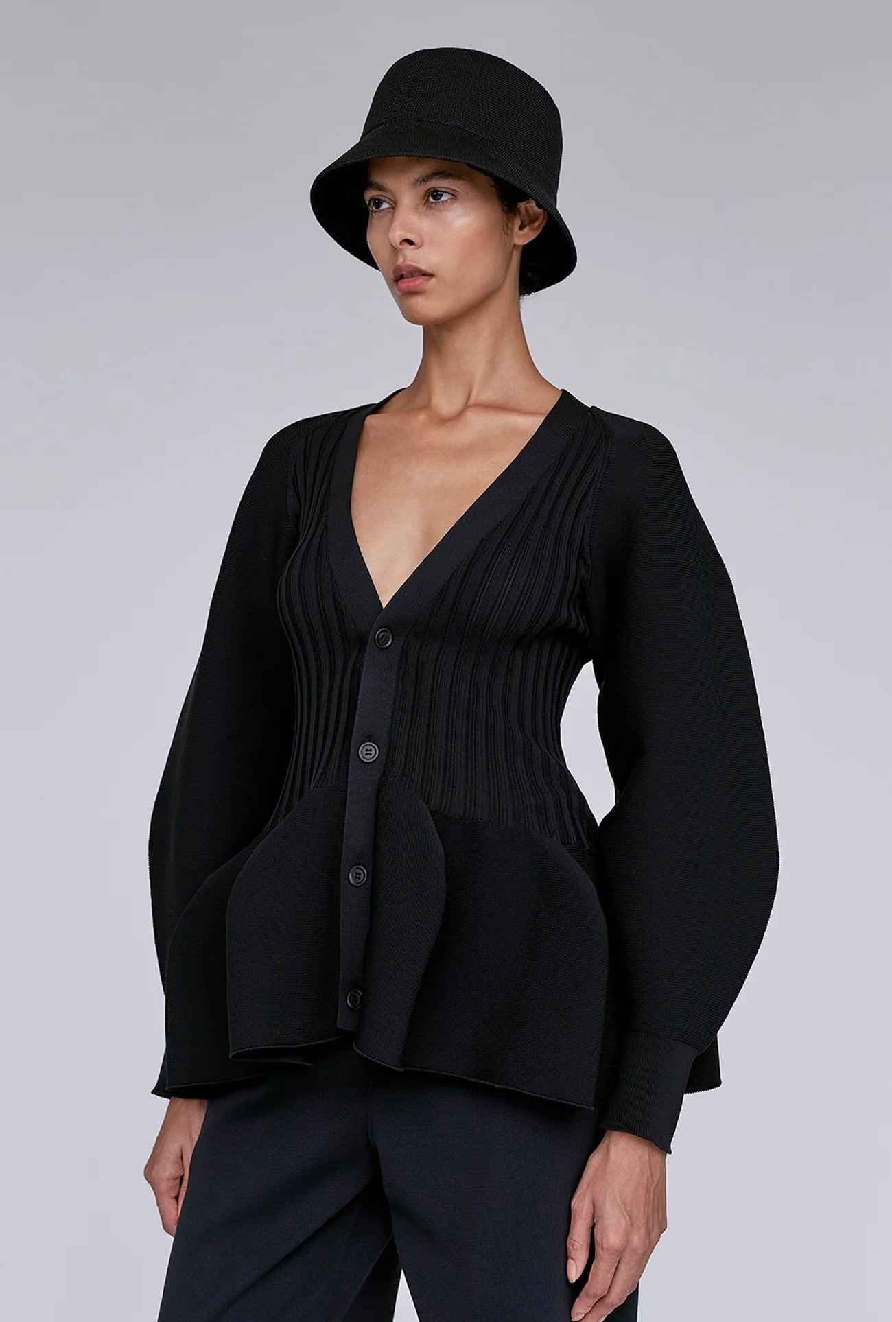 CFCL POTTERY PUFF SLEEVE CARDIGAN 新品未使用！ CFCL】POTTERY PUFF SLEEVE CARDIGAN | idealclasse