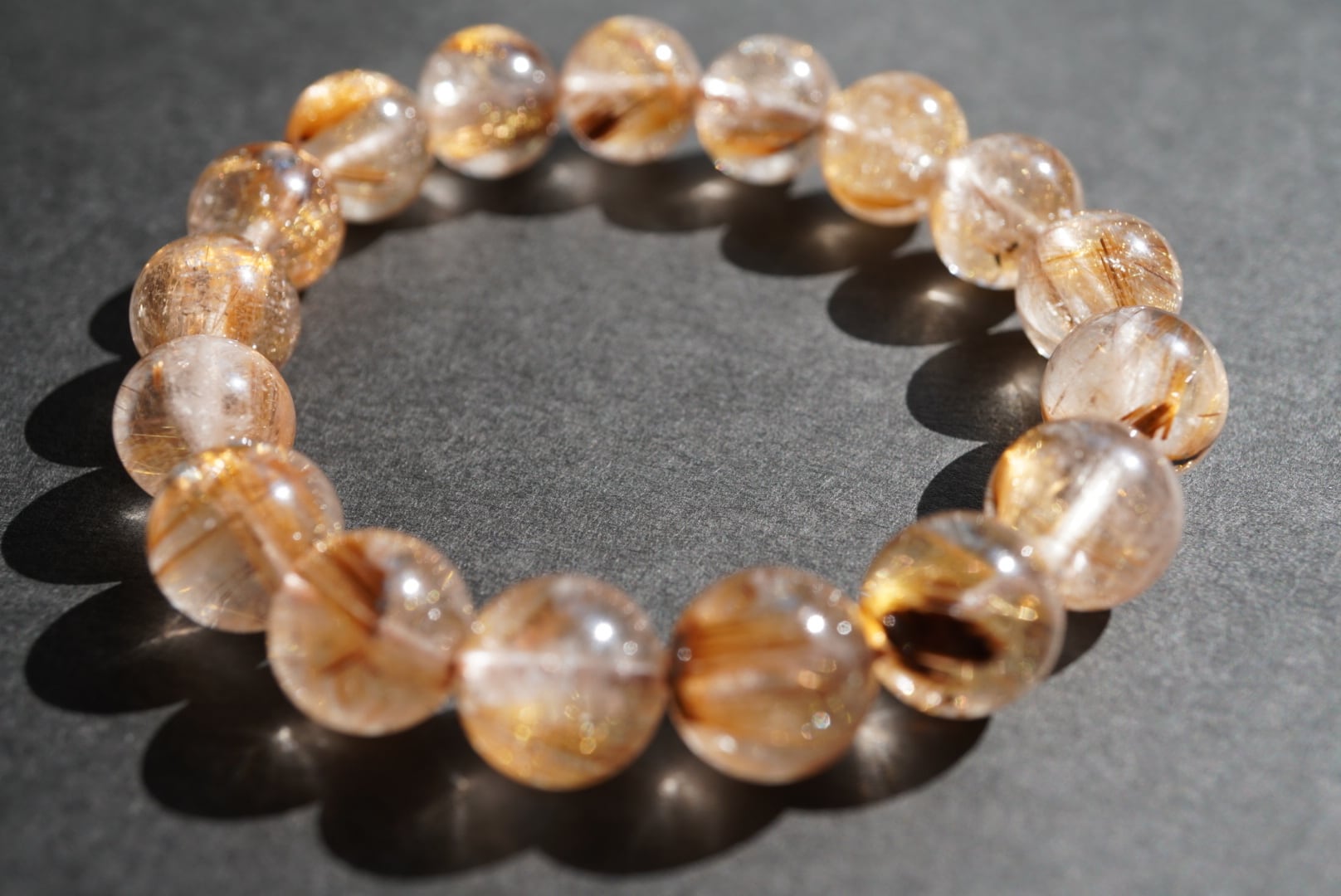 宝石質❢ピンクトルマリンとクンツァイトのブレス❥