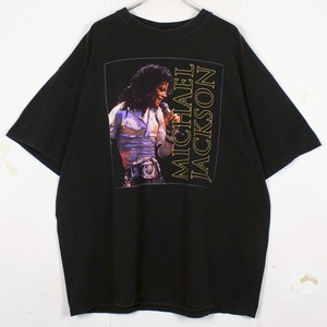 【Caka act2】"Michael Jackson" Print Design Vintage Loose S/S T-shirt