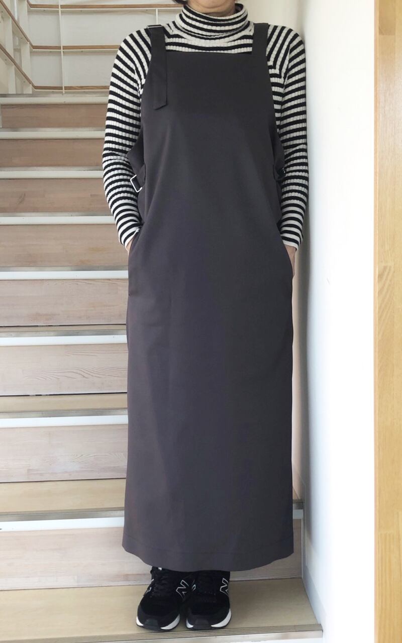 Qtume アイラインアジャスターストラップワンピース Marumura