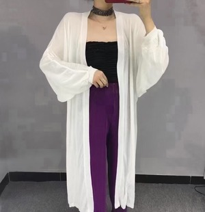 シアーロングカーディガン　AJ12541-815