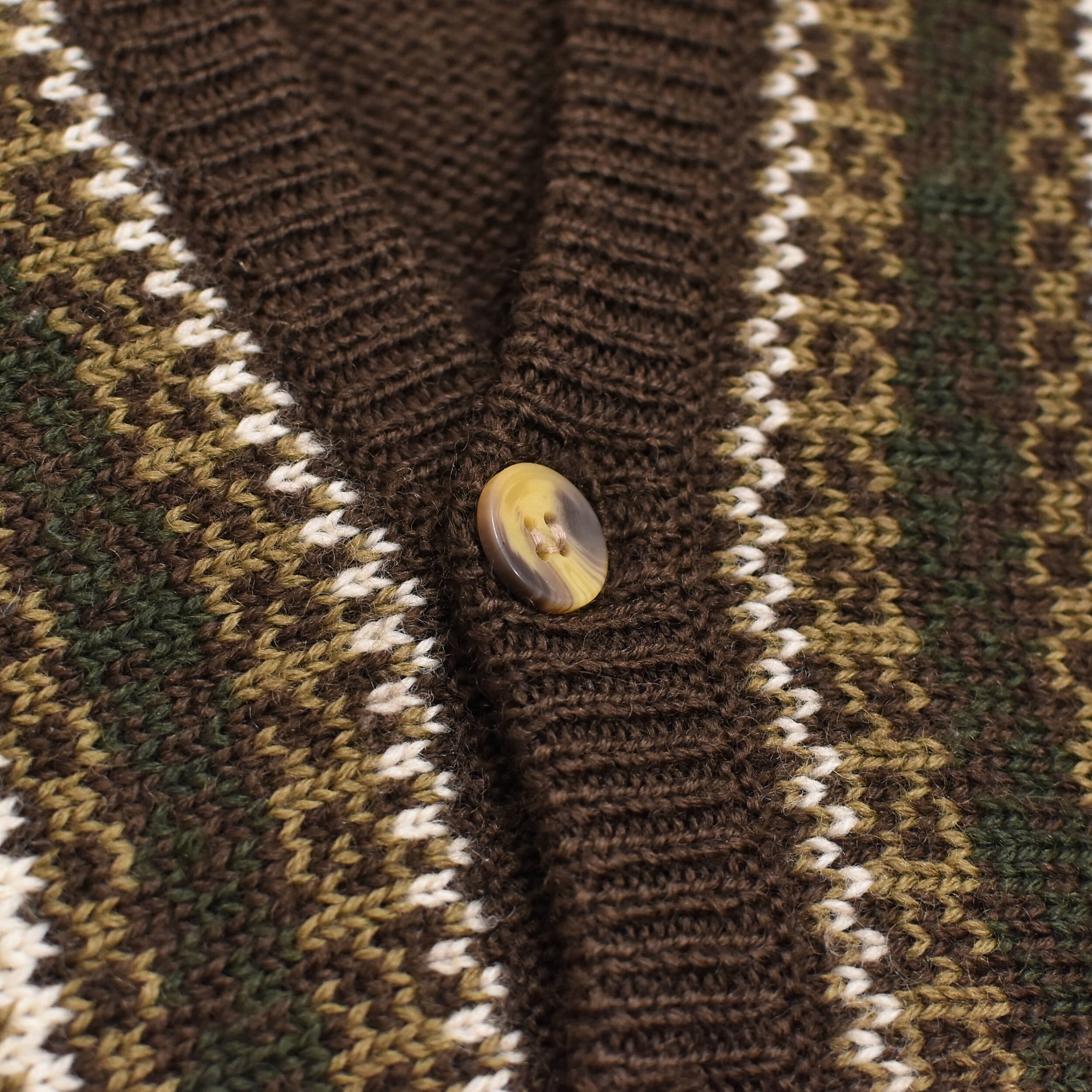 80～90s LAMATTA stripe knit cardigan | 古着屋 grin days memory